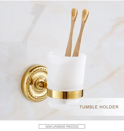 Gold Bath Hardware Bathroom Shelf Soap Dish Toilet