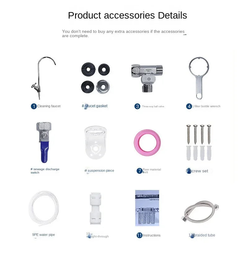 Stainless Steel Direct Drinking Water Purifier Tap Water