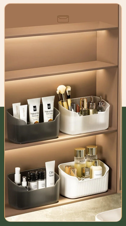 Large Capacity Cosmetic Storage Box Makeup Organizer Bathroom