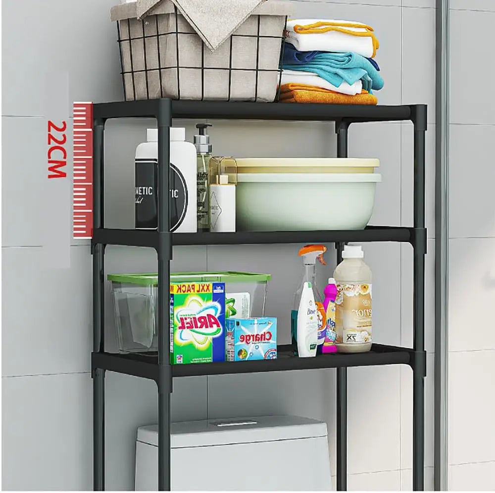 Tier Over Toilet Shelf Freestanding Bathroom Shelves Over