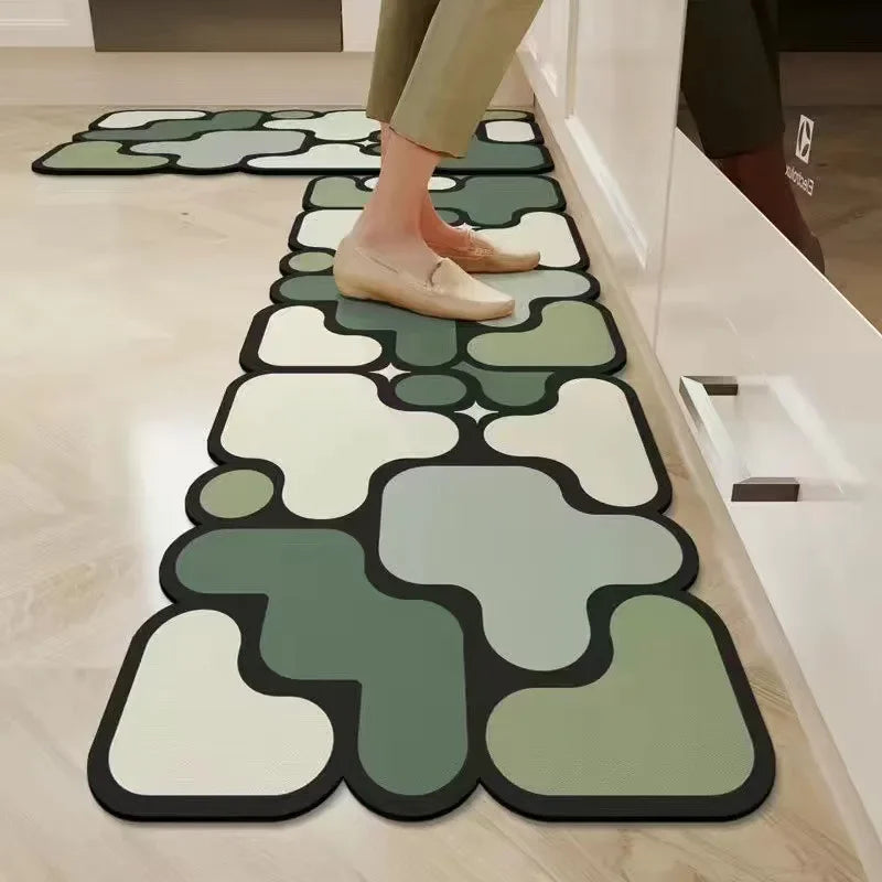 American Floor Mats Pvc Leather Waterproof Doormat Anti-Slip