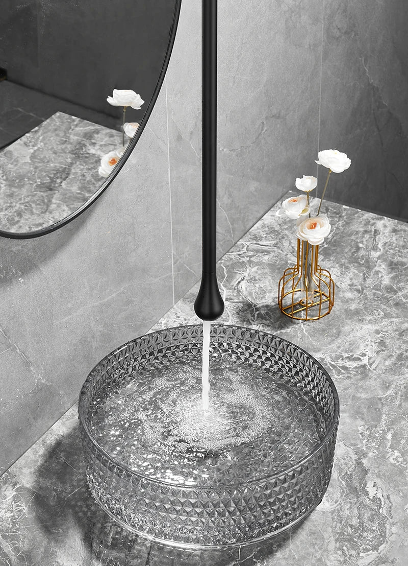 Bakala Sensor Hang Ceiling Bathroom Faucet Solid Brass
