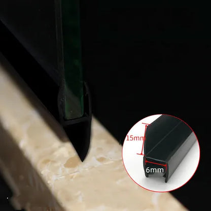 6/8/10/12mm Shower Screen Seal Strip Pvc Frameless Glass