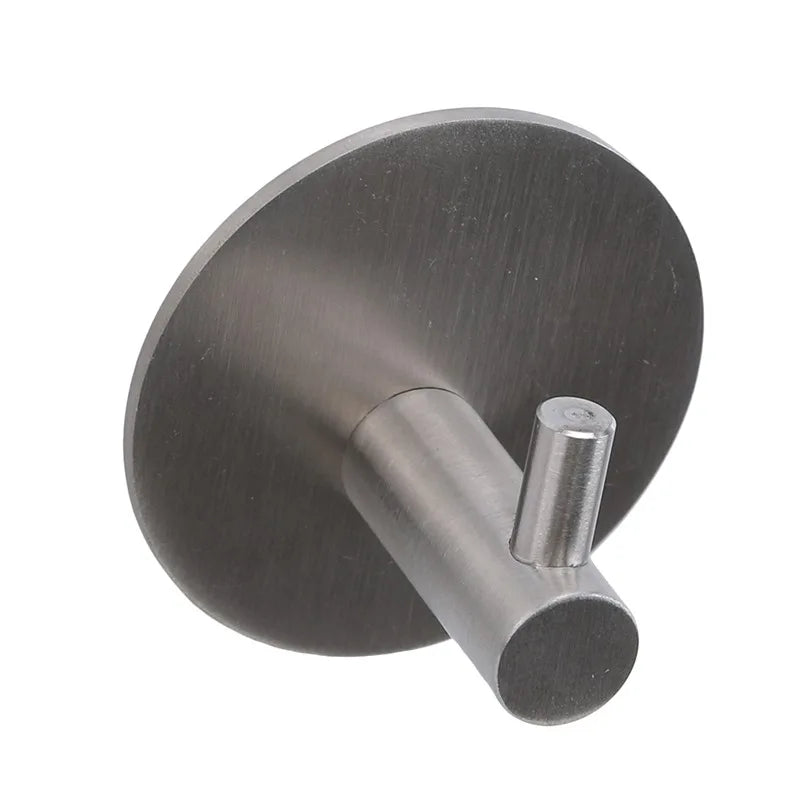 Aluminum Alloy Robe Hook Towel Hooks Self Adhesive