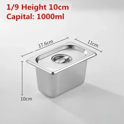 Square Basin Rectangle Tray Basin Lid Gn Pan