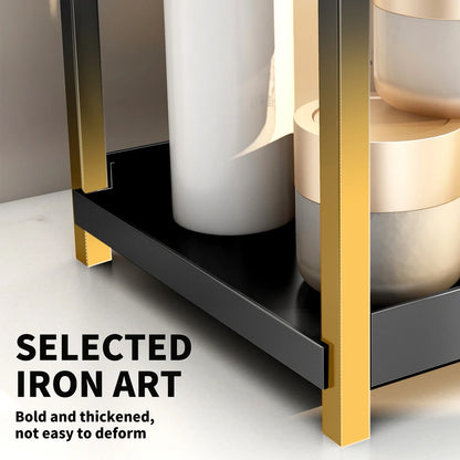 Tier Desktop Storage Rack Cosmetics Desk Office Stationery