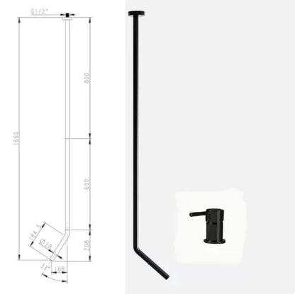 Ceiling Faucet Wall Style Bathroom Mixer Cold Ceiling