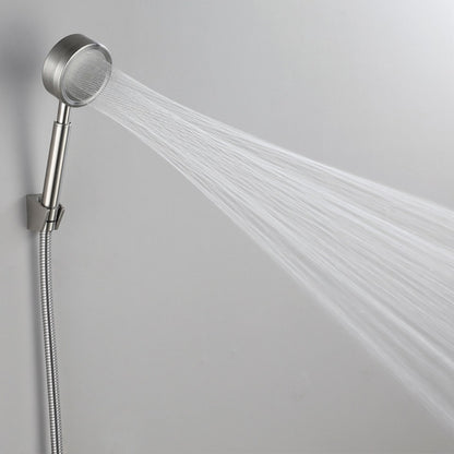 Premium High Pressure Rainfall Shower Combo Stainless Steel