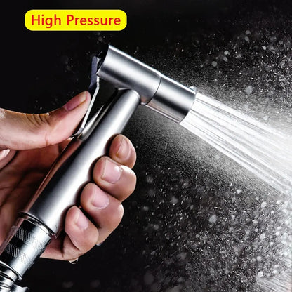 4pc/Set Bidet Toilet Sprayer Bidet Shower Faucet Stainless