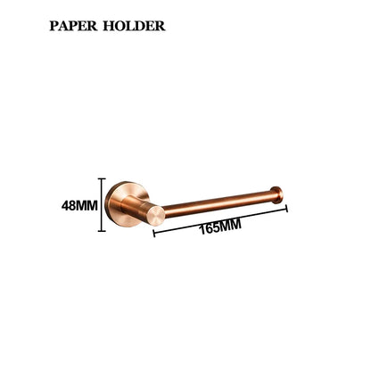 High Quality Brushed Rose Gold Bathroom Pendant Towel