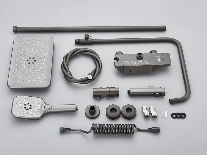 Rainfall Bathroom Shower System Digital Piano Key Shower