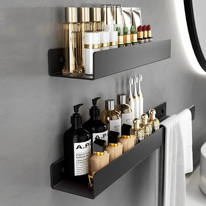 Luxury Minimalist Black Bathroom Rack Towel Rack -