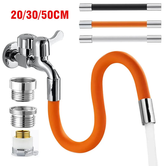Sink Faucet Extender Hose Universal Bathroom 360 Rotating