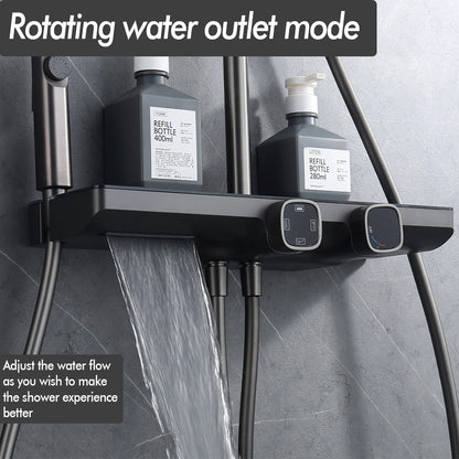 10 Inch Shower Head Handle Square Shower Faucet