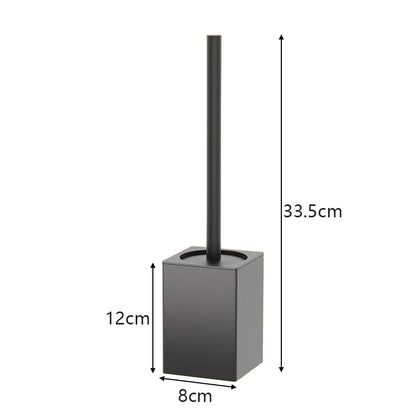 Bathroom Toilet Brush Holder Wall Mounted Cleaning No