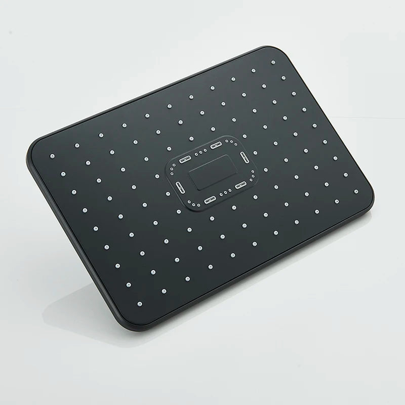 Hole Input Bathroom Shower Faucet Rainfall Head Shower