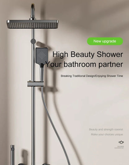 Bathroom Piano Key Ways Water Outlet Luxury Shower