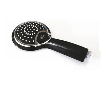 Led Shower Head Digital Display Colors Temperature Controlled