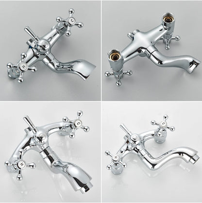 Bathroom Shower Faucet Brass Rainfall Shower Mixer Tap