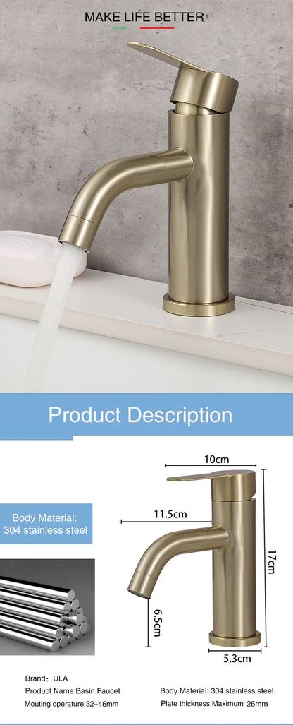 Ula G1/2 Basin Faucet Waterfall Bathroom Sink Faucet