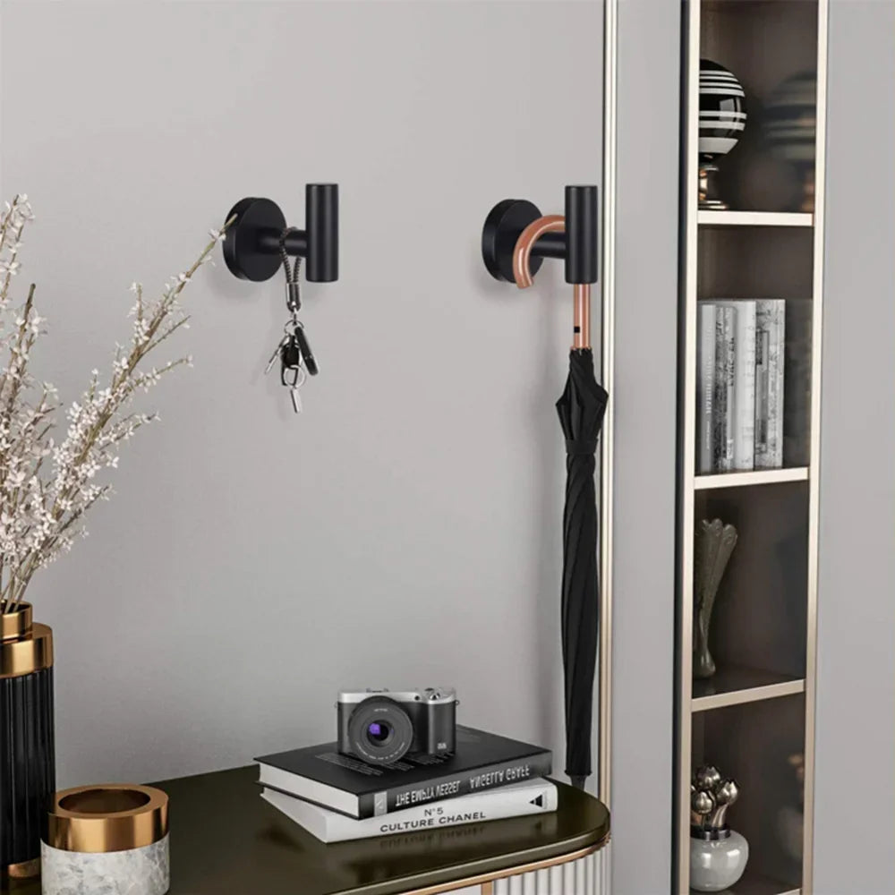 Wall Mounted Bath Towel Hooks Stainless Steel Robe