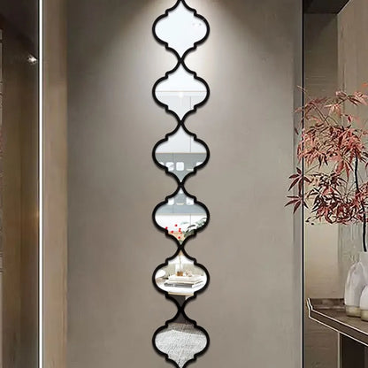 12/6pcs Large Moroccan Mirror - Wall-Mounted Living Room