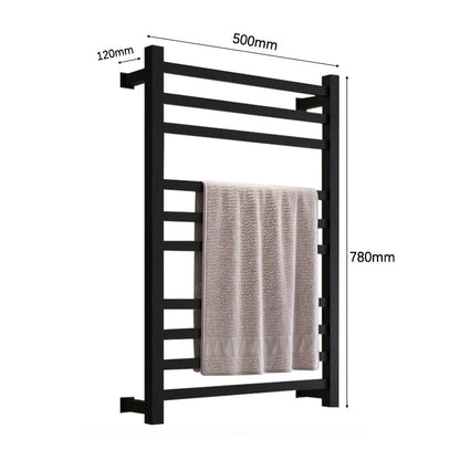 Bathroom Stainless Steel Electric Towel Rack Temperature Control