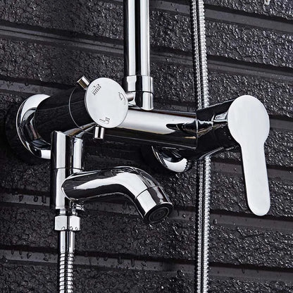 Bathroom Shower Faucet Bathtub Faucet Mixer Tap Chrome