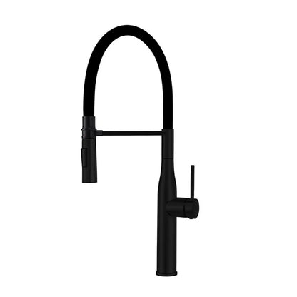 Tuqiu Gray Pull Down Sink Faucet Brushed Nickel