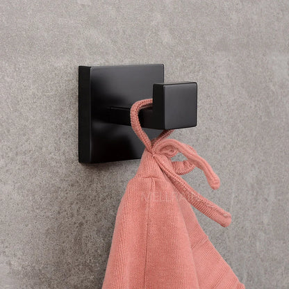 Matte Black Bathroom Hardware 304 Stainless Steel Towel