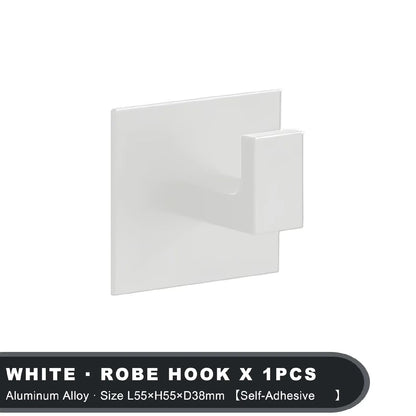 1-4pcs Strong Adhesive Wall Hook Sticker Hanging Coat