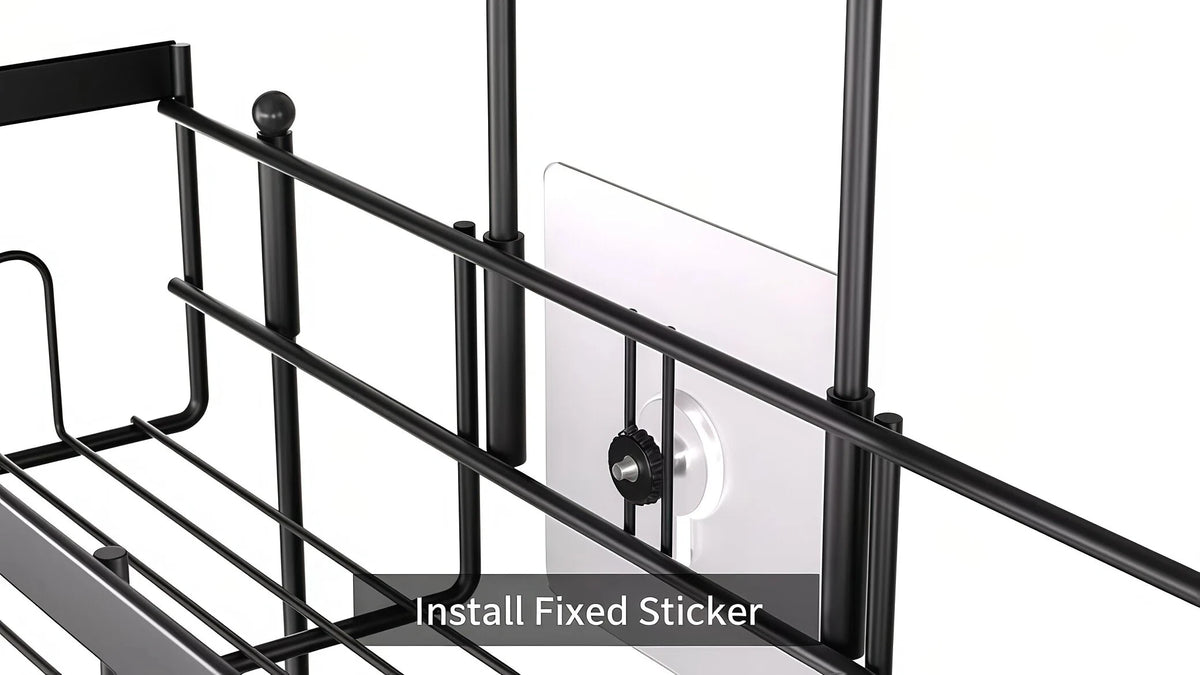 Shower Caddy Adhesive No Drill Bathroom Shower Organizers