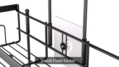 Shower Caddy Adhesive No Drill Bathroom Shower Organizers