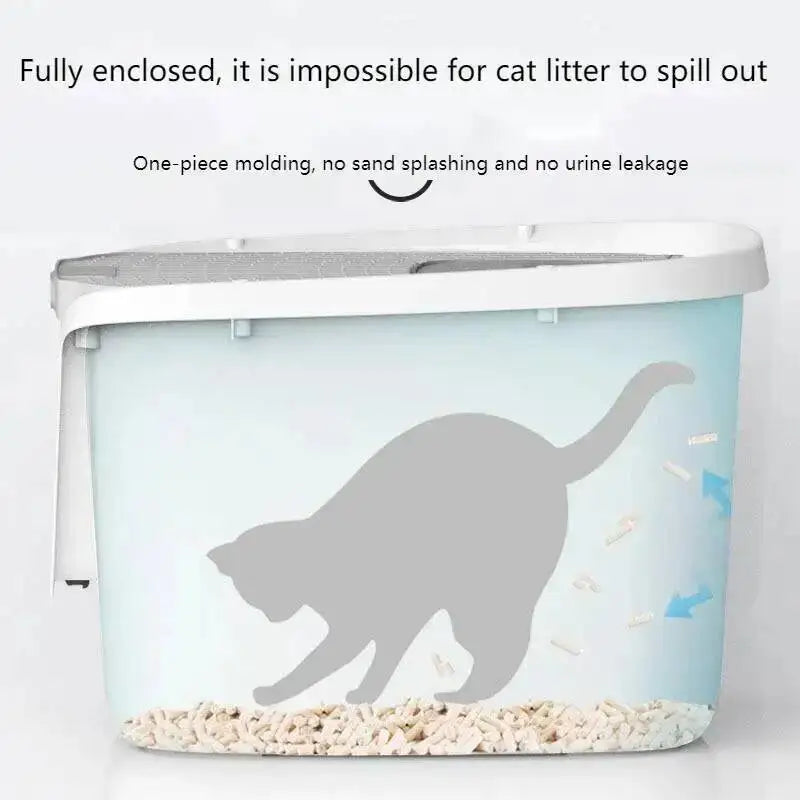 Cat Litter Basin Fully Enclosed Super Large Sand