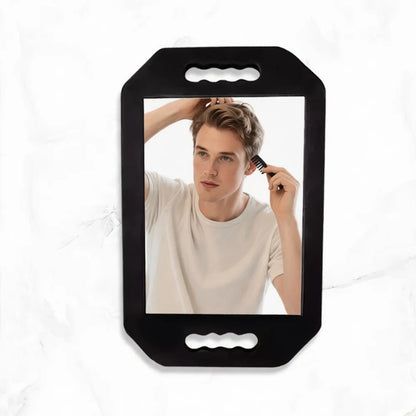 Professional Hair Styling Mirror Handheld Barber Clear Hd