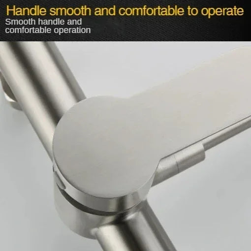 Stainless Steel Faucet Wall Mounted Cold Tap Bathroom
