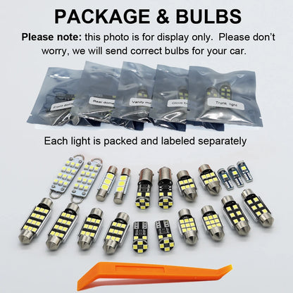 Zitwo 11pcs Led Interior Dome Map Light Bulb