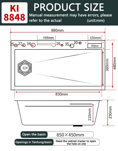 Stainless Steel Waterfall Sink Various Styles Sinks Digital