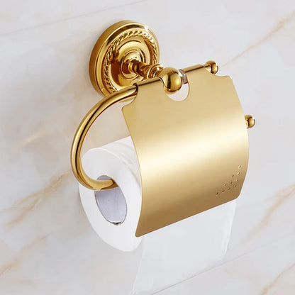Gold Bath Hardware Bathroom Shelf Soap Dish Toilet