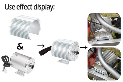 Kunray 1000w/1500w/1600w/1800w Electric Scooter Conversion Kits