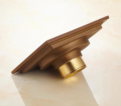 Brass Shower Drain Bathroom Floor Drain Washing Machine