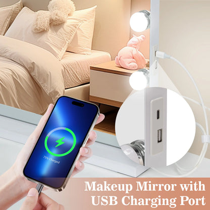 Uk Hollywood Mirror Vanity Make Up Mirror Lights