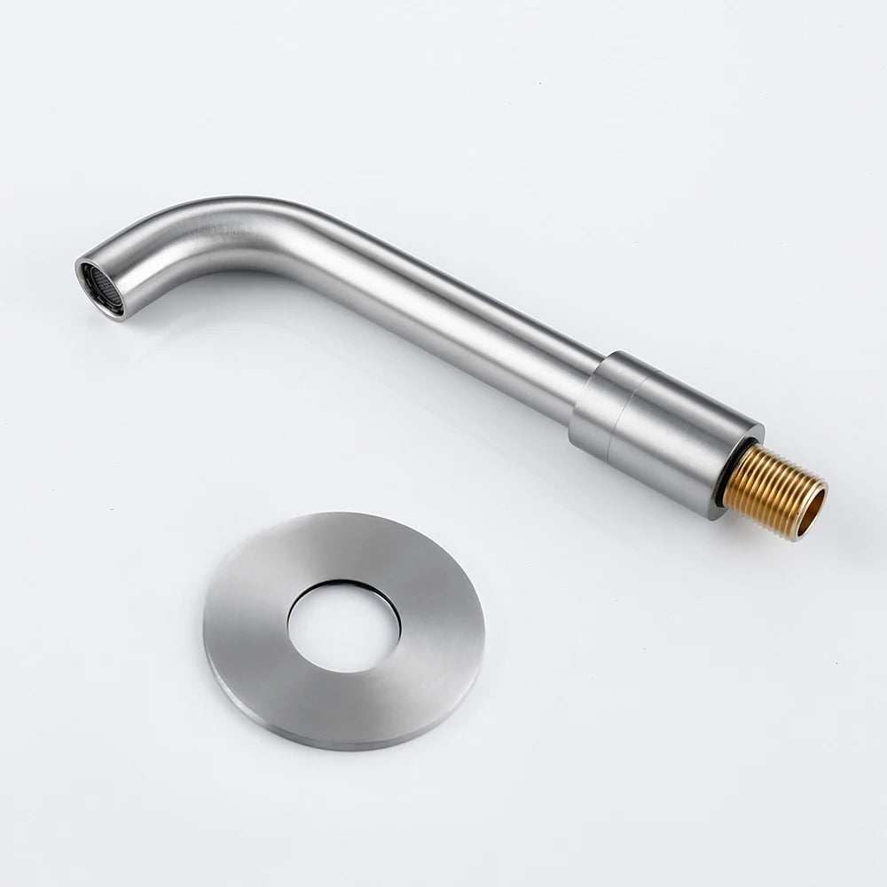Bagnolux Ronda Stainless Steel Solid Brass Trim Taps