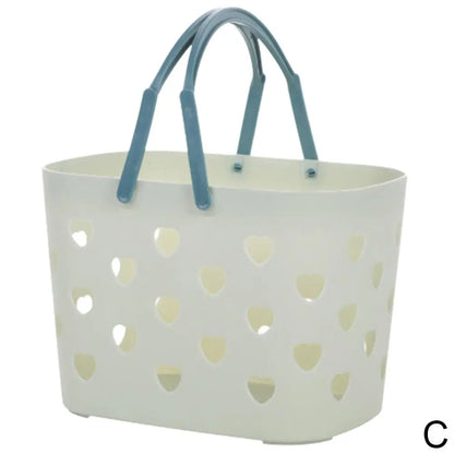 Shower Caddy Drainage Holes Plastic Bath Basket College