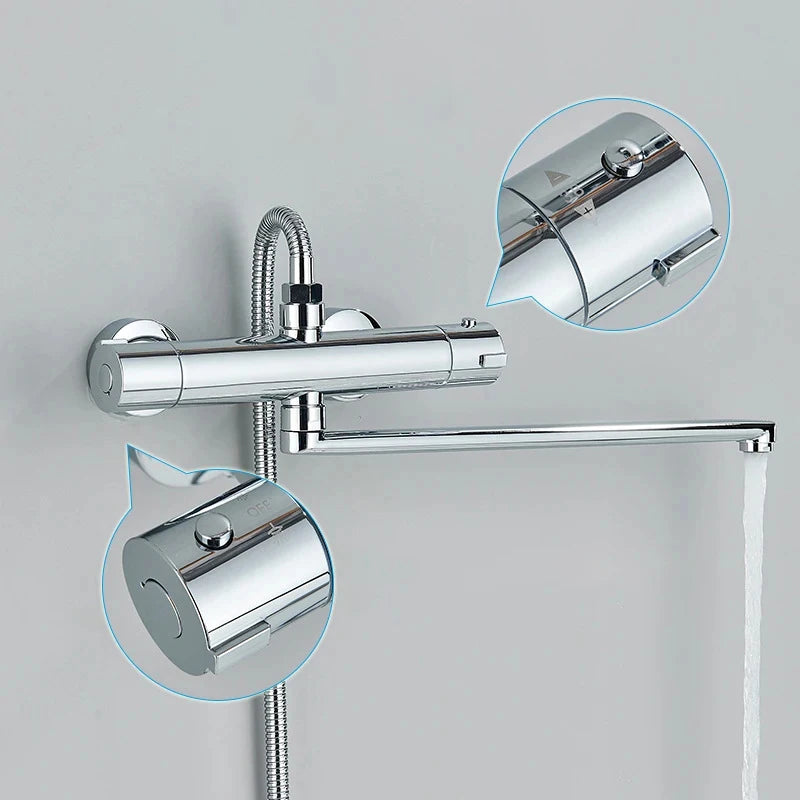 Thermostatic Shower Faucet Mixing Valve Thermostatic Faucet