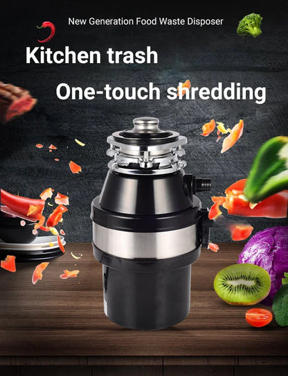 Divedeer Food Waste Disposer 220v/560w Food Residue Pulverizer