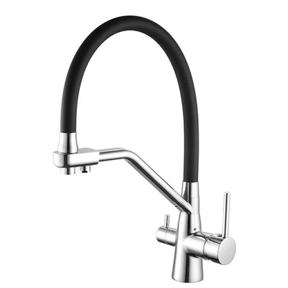 Filtered Sink Faucets Purification Tap 360 Rotate Water