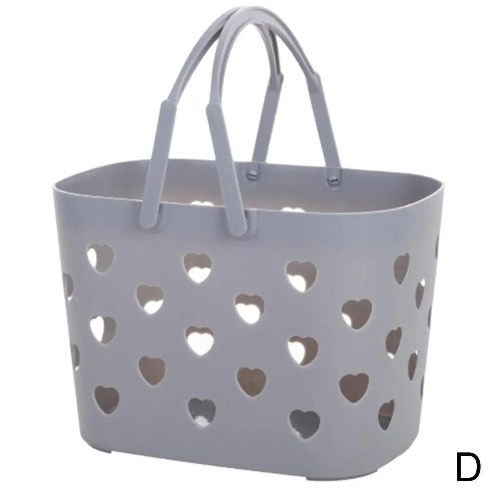 Shower Caddy Drainage Holes Plastic Bath Basket College