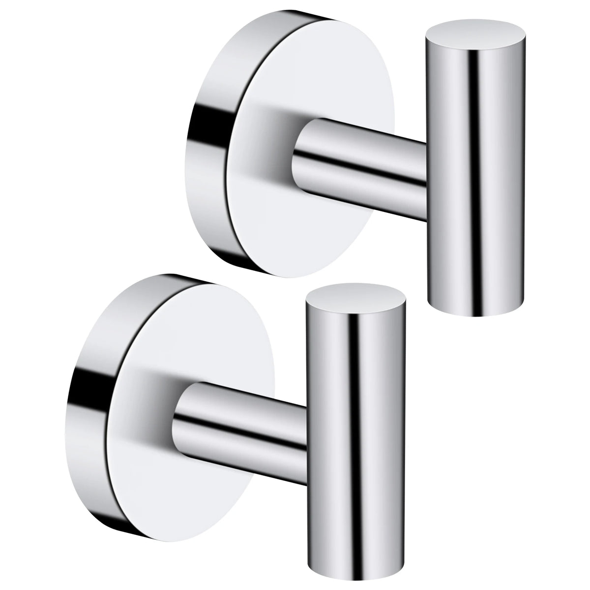 Wall Mounted Bath Towel Hooks Stainless Steel Robe