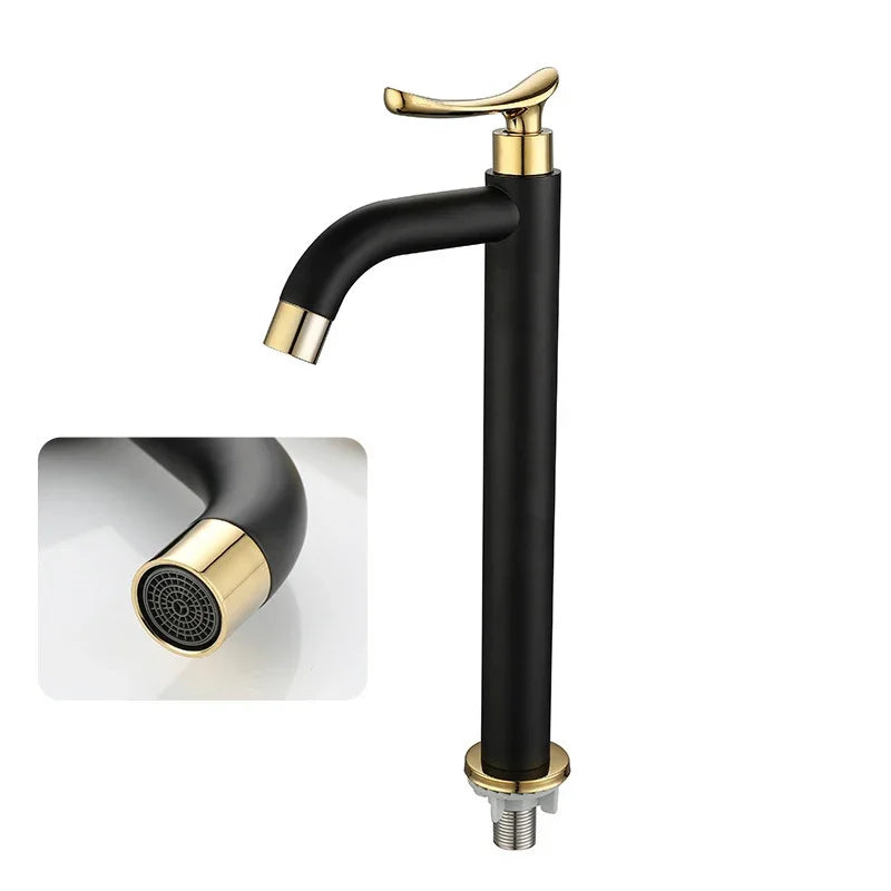 Bathroom Basin Faucet 304 Stainless Steel Cold Water